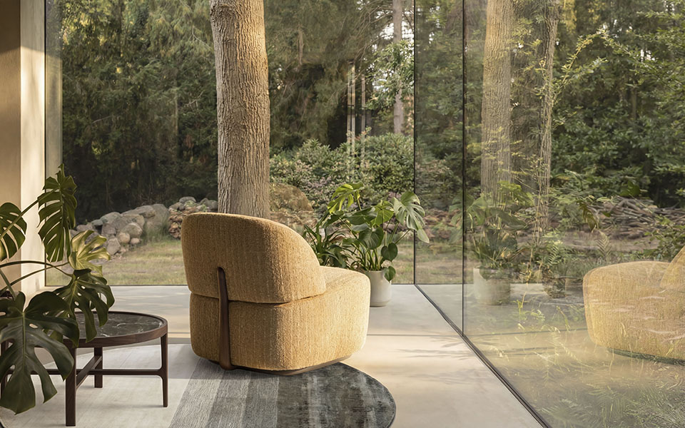 Dune poltrona girevole | Alivar