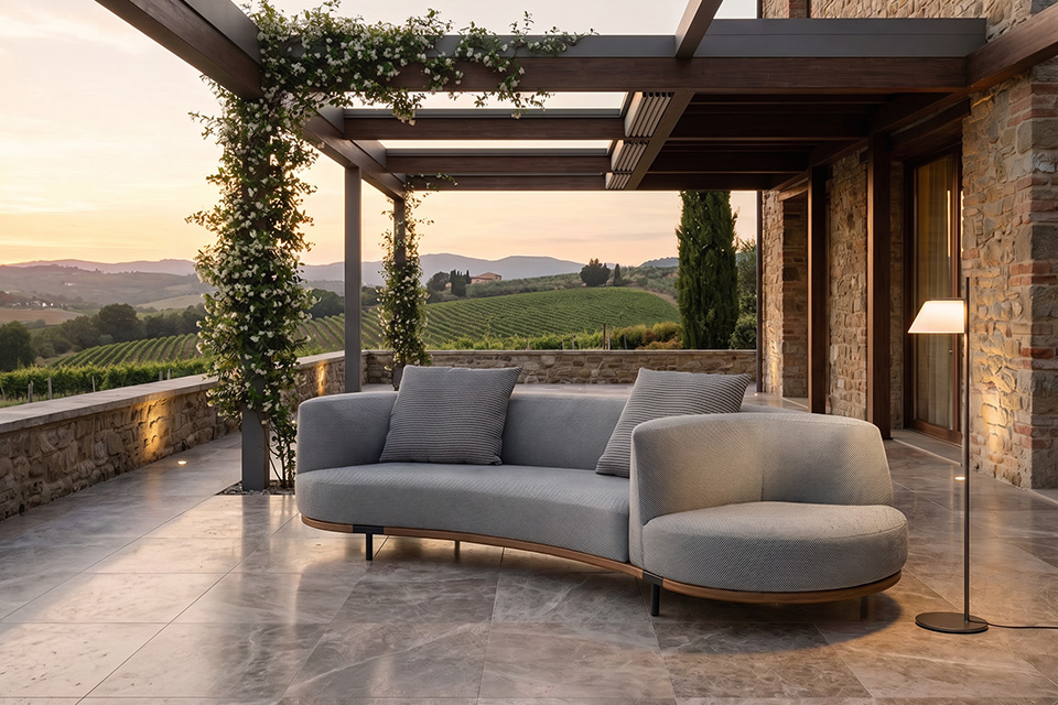 Bordone outdoor sofa | Alivar